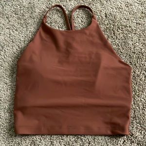 old navy women’s brown tank top size S